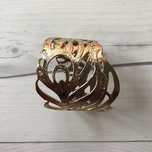 Gold plated cuff